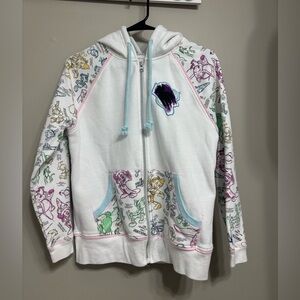 Disney Parks Ink & Paint Zip Up Hoodie. Women’s size medium